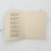 Gezegende Maagd Maria Gedichtengebed Kaart (Binnen)