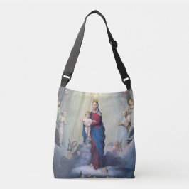 Gezegende Maagd Maria gepersonaliseerd Crossbody Tas