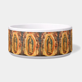 Gezegende Maagd Maria Guadalupe Religieus Katholie Voerbakje