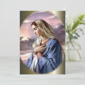 Gezegende Maagd Maria in de woestijn (Staand voorkant)