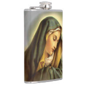 Gezegende Maagd Maria in het gebed Heupfles (Rechts)