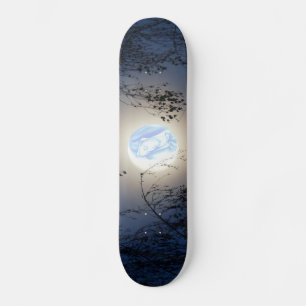 Gezegende Maagd Maria in het Moon Lite Forest Skateboard