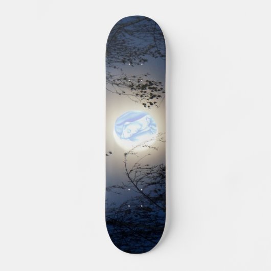 Gezegende Maagd Maria in het Moon Lite Forest Skateboard (Voorkant)