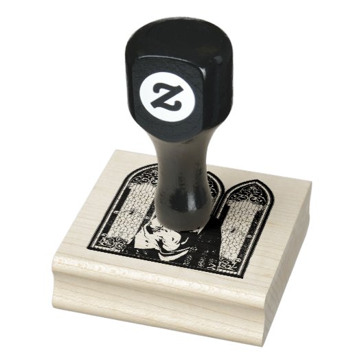 Gezegende Maagd Maria Jezus Katholiek Icoon Rubberstempel (Stempel)