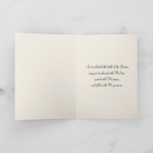 Gezegende Maagd Maria Katholieke Kerst Religieus Feestdagen Kaart (Binnen)