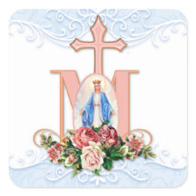 Gezegende Maagd Maria Katholieke Rozen Religieuze