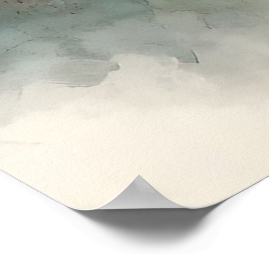 Gezegende Maagd Maria met Kinderen Poster (Hoek)