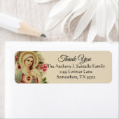 Gezegende Maagd Maria ReligiousDank u Etiket (Insitu)