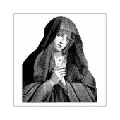 Gezegende Maagd Maria Verdrietige Moeder Religieus Rubberstempel (Afrduk)
