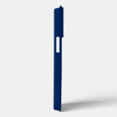 Gezegende Maagd Maria, witte kant, marineblauw Case-Mate iPhone Case (Achterkant / Rechts)