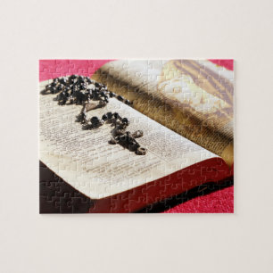 Gezegende Maagd Mary Bible Rosary Legpuzzel