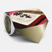 Gezegende Maagd Mary Bible Rosary Stropdas (Opgerold)