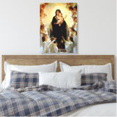 Gezegende Maagd Mary en Baby Child Jesus Canvas Afdruk (Insitu (Slaapkamer))