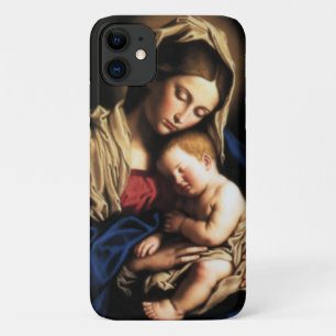 Gezegende Maagd Mary en Baby Child Jesus Case-Mate iPhone Case