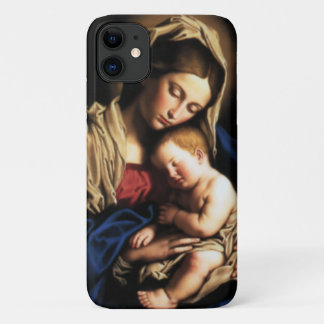 Gezegende Maagd Mary en Baby Child Jesus Case-Mate iPhone Case