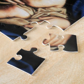Gezegende Maagd Mary en Baby Child Jesus Legpuzzel (Zijkant)