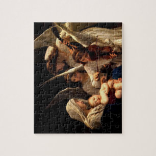 Gezegende Maagd Mary en Baby Child Jesus Legpuzzel