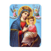 Gezegende Maagd Mary en Baby Child Jesus Magneet (Verticaal)