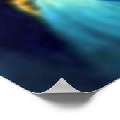 Gezegende Maagd Mary en Baby Child Jesus Poster (Hoek)