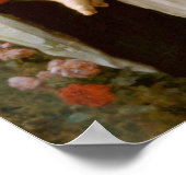 Gezegende Maagd Mary en Baby Child Jesus Poster (Hoek)