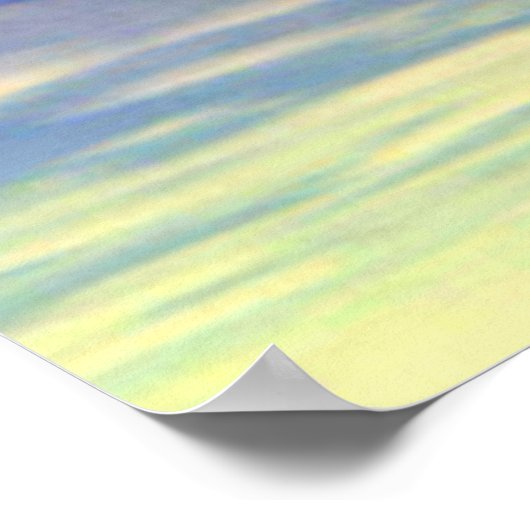 Gezegende Maagd Mary en Baby Child Jesus Poster (Hoek)