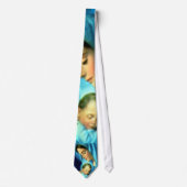 Gezegende Maagd Mary en Baby Child Jesus Stropdas (Voorkant)
