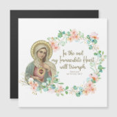 Gezegende Maagd Mary Fatima Religieus Katholiek (Voorkant / Achterkant)