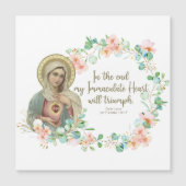 Gezegende Maagd Mary Fatima Religieus Katholiek (Voorkant)