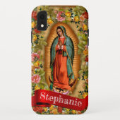 Gezegende Maagd Mary Guadalupe Katholieke Religie Case-Mate iPhone Case (Achterkant)