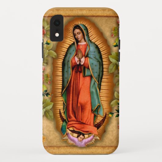 Gezegende Maagd Mary Guadalupe Katholieke Religie Case-Mate iPhone Case (Achterkant)