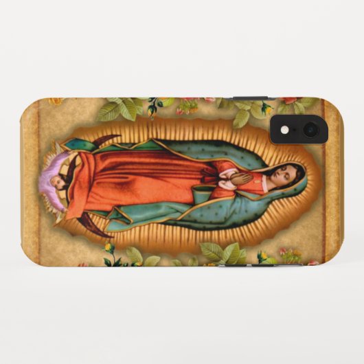 Gezegende Maagd Mary Guadalupe Katholieke Religie Case-Mate iPhone Case (Achterkant (horizontaal))