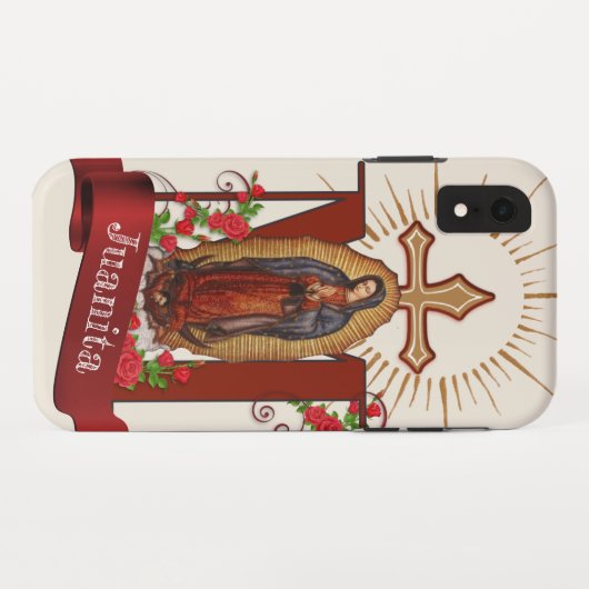 Gezegende Maagd Mary Guadalupe Katholieke Religie Case-Mate iPhone Case (Achterkant (horizontaal))