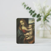 Gezegende Maagd Mary Jesus Prayer Religieuze Kaart Plaatskaartje (Staand voorkant)