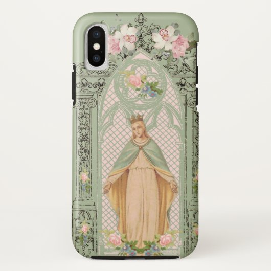 Gezegende Maagd Mary Religieuze katholieke Maagd Case-Mate iPhone Case (Achterkant)
