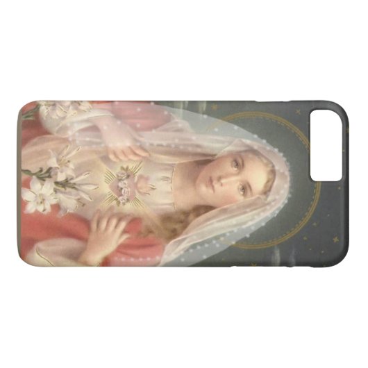 Gezegende Maagd Mary Religieuze  katholieke Maagd Case-Mate iPhone Case (Achterkant (Horizontaal))