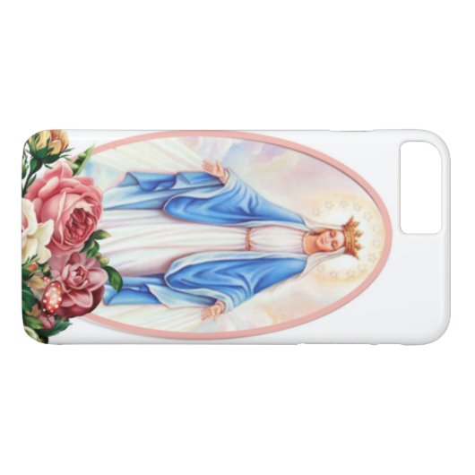 Gezegende Maagd Mary Religieuze  katholieke Maagd Case-Mate iPhone Case (Achterkant (Horizontaal))