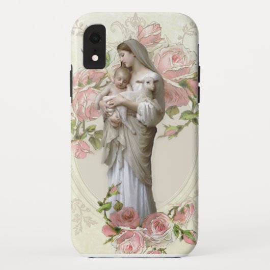 Gezegende Maagd Mary Religieuze  katholieke Maagd Case-Mate iPhone Case (Achterkant)