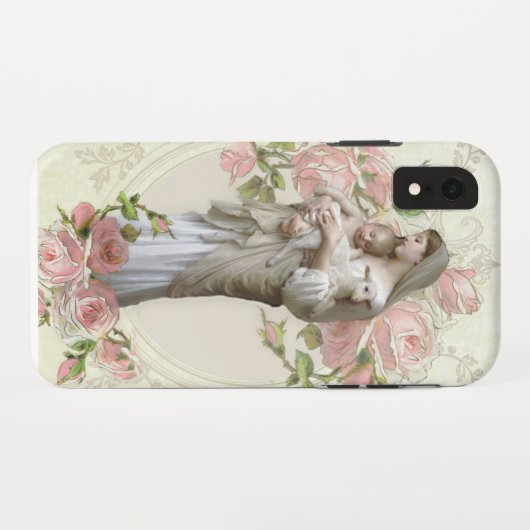 Gezegende Maagd Mary Religieuze  katholieke Maagd Case-Mate iPhone Case (Achterkant (horizontaal))