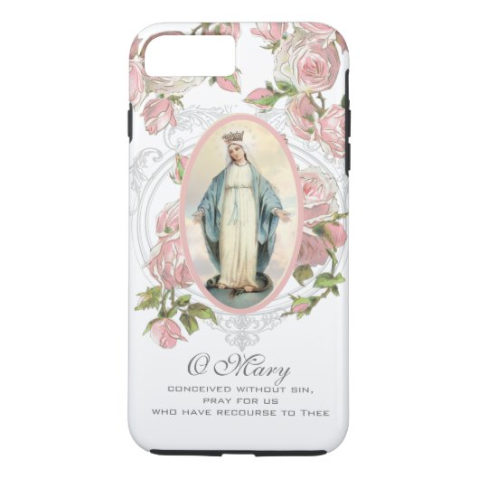 Gezegende Maagd Mary Religieuze katholieke Maagd Case-Mate iPhone Case (Achterkant)