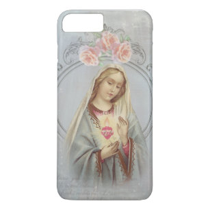 Gezegende Maagd Mary Religieuze  katholieke Maagd iPhone 8/7 Plus Hoesje