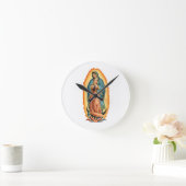 Gezegende Maagd van Guadalupe Wandklok (Huis)