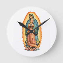 Gezegende Maagd van Guadalupe Wandklok