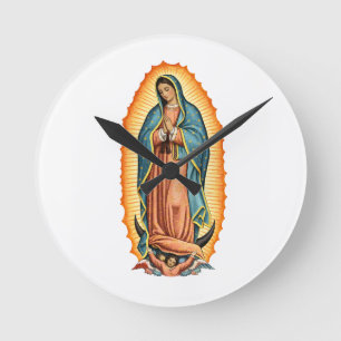 Gezegende Maagd van Guadalupe Wandklok
