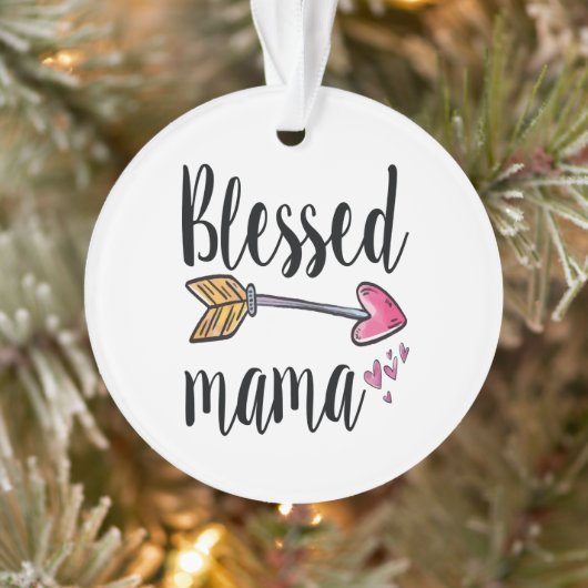 Gezegende mama cadeau voor mama ornament (Boom)