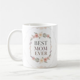 Gezegende Mama Ever, Mok | Bloemrijke Script Moede