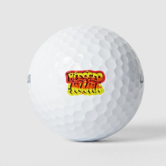 Gezegende Mama Golfballen (Voorkant)