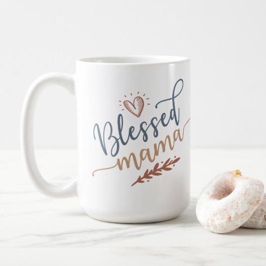 Gezegende Mama Koffiemok (Met donut)