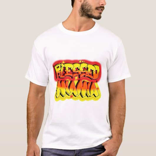 Gezegende Mama T-shirt (Voorkant)