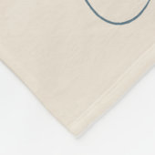 Gezegende Maria Religieuze Bloemen Roze Rozen Fleece Deken (Hoek)