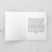 Gezegende Mary, Memorare Prayer Kaart (Binnen)